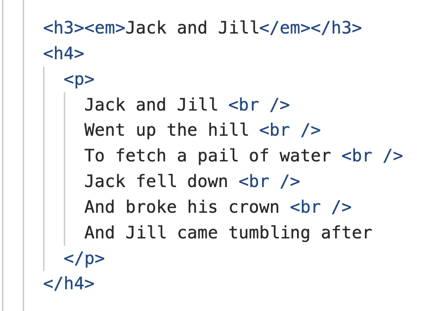 How to state new lines
